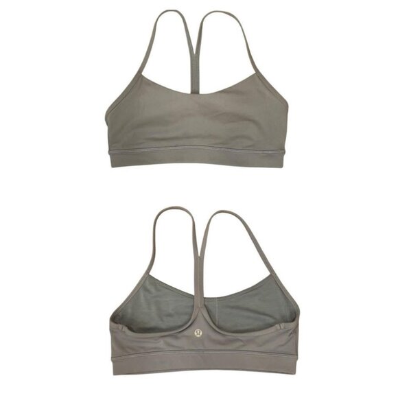 Lululemon Flow Y Nulu light support Bra Product code: 2ASYS size 6 light blue - Picture 1 of 1